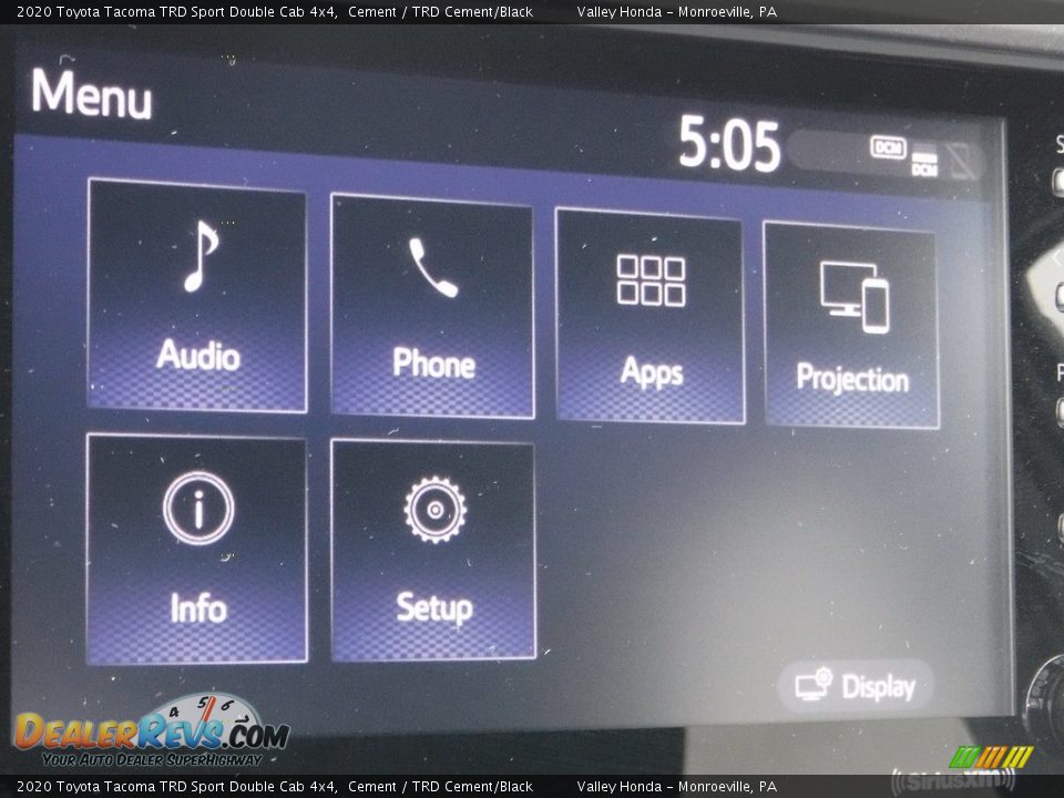 2020 Toyota Tacoma TRD Sport Double Cab 4x4 Cement / TRD Cement/Black Photo #28