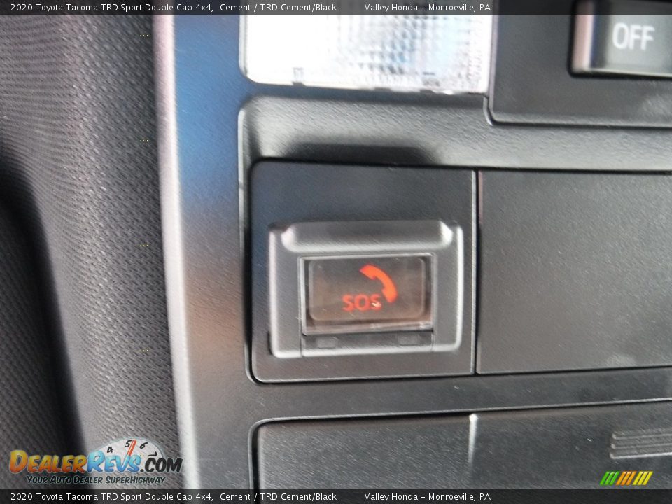 2020 Toyota Tacoma TRD Sport Double Cab 4x4 Cement / TRD Cement/Black Photo #29