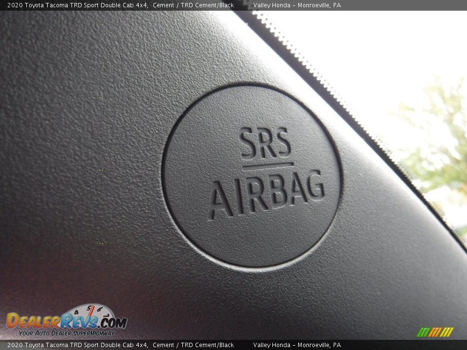 2020 Toyota Tacoma TRD Sport Double Cab 4x4 Cement / TRD Cement/Black Photo #30
