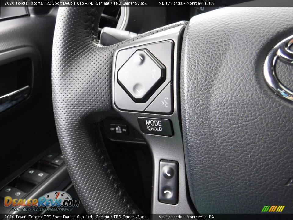 2020 Toyota Tacoma TRD Sport Double Cab 4x4 Cement / TRD Cement/Black Photo #31
