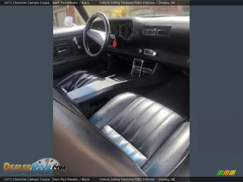 Front Seat of 1971 Chevrolet Camaro Coupe Photo #31