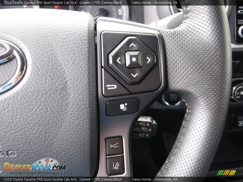 2020 Toyota Tacoma TRD Sport Double Cab 4x4 Cement / TRD Cement/Black Photo #32