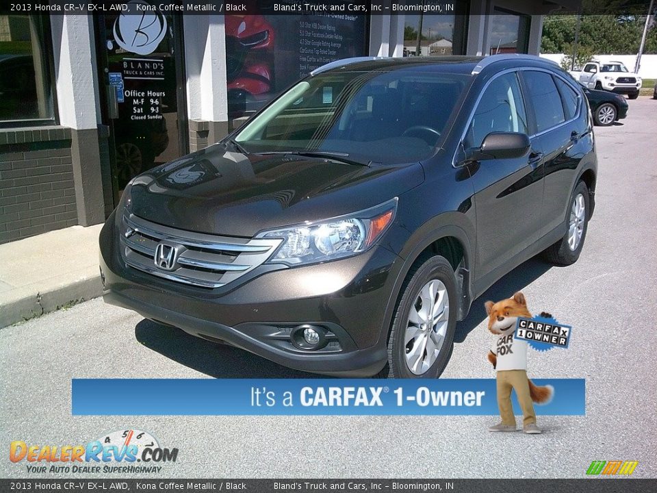 2013 Honda CR-V EX-L AWD Kona Coffee Metallic / Black Photo #2