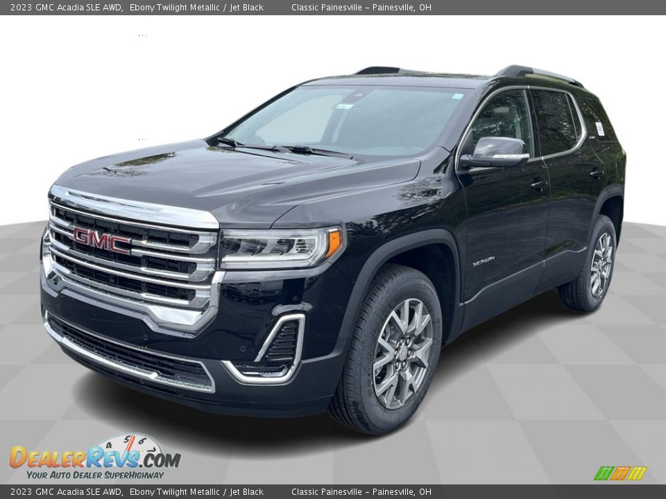 2023 GMC Acadia SLE AWD Ebony Twilight Metallic / Jet Black Photo #1