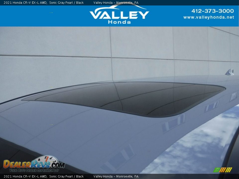 2021 Honda CR-V EX-L AWD Sonic Gray Pearl / Black Photo #4