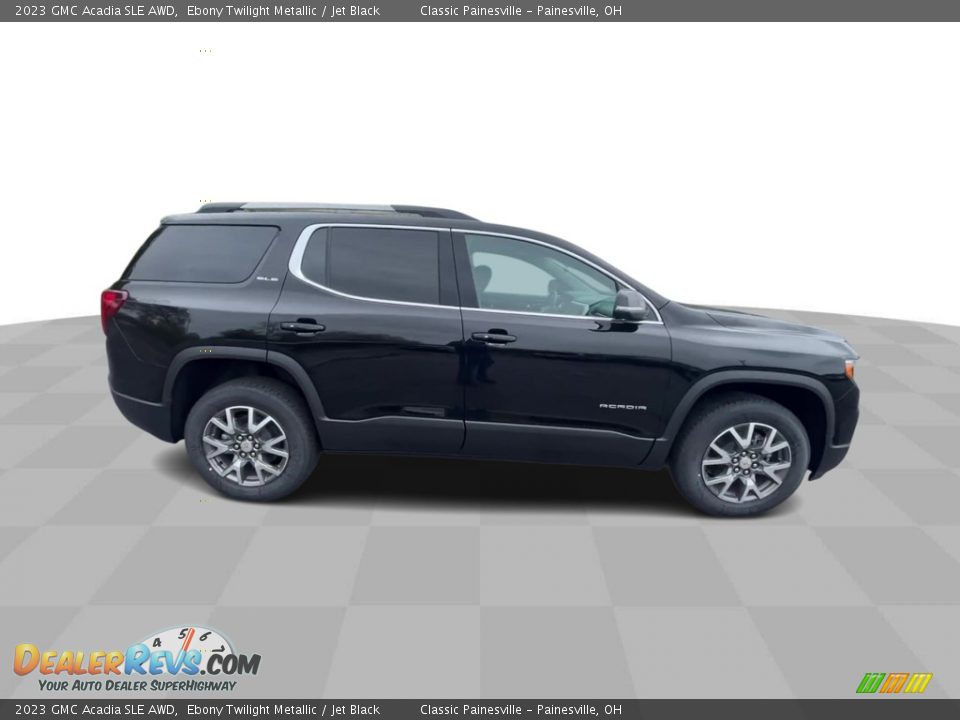 2023 GMC Acadia SLE AWD Ebony Twilight Metallic / Jet Black Photo #9