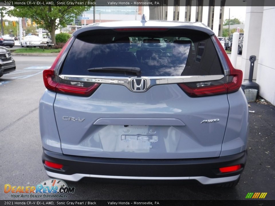 2021 Honda CR-V EX-L AWD Sonic Gray Pearl / Black Photo #8
