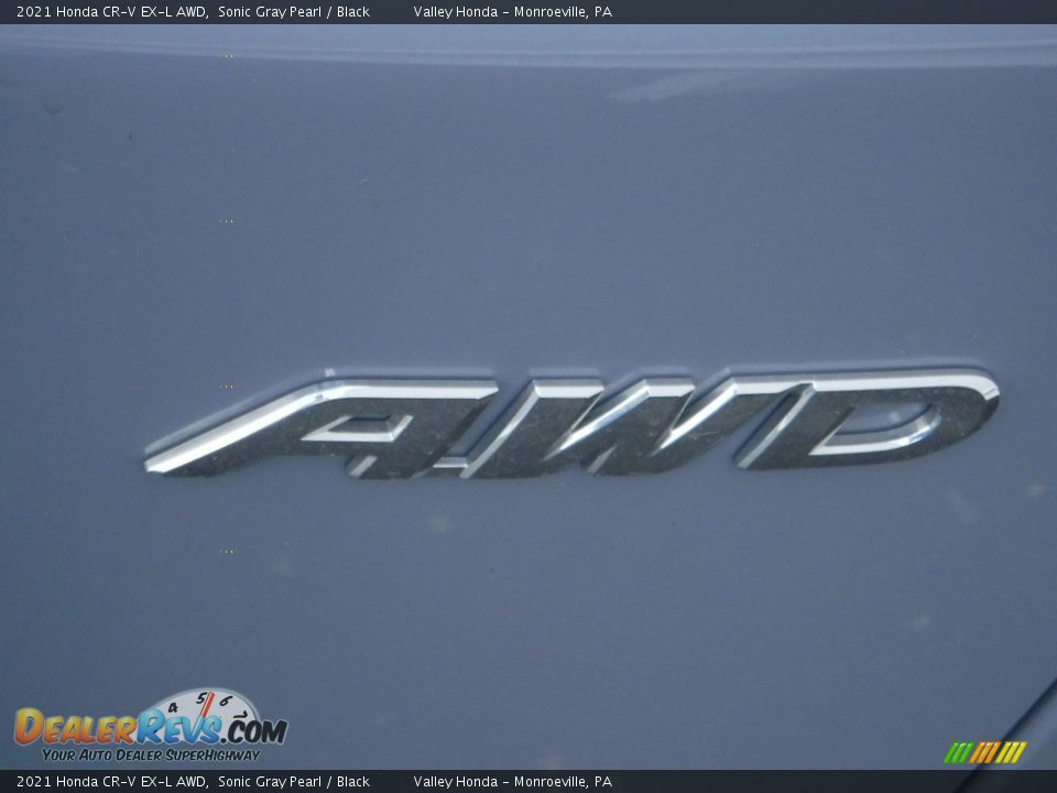 2021 Honda CR-V EX-L AWD Sonic Gray Pearl / Black Photo #9