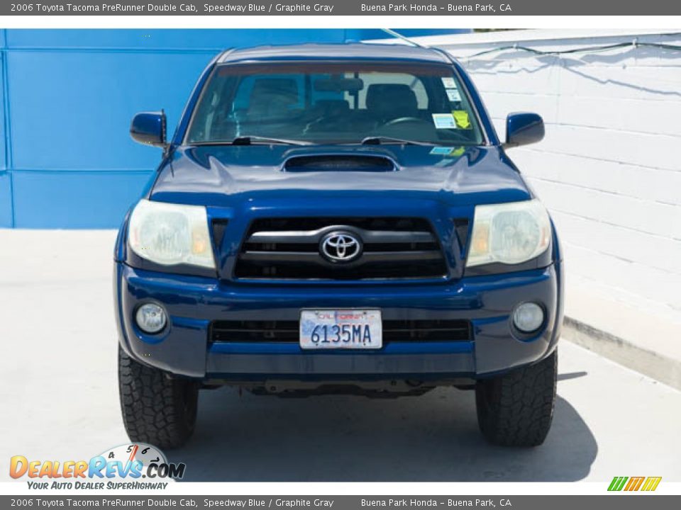 2006 Toyota Tacoma PreRunner Double Cab Speedway Blue / Graphite Gray Photo #7