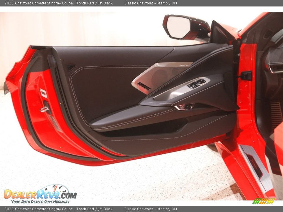 Door Panel of 2023 Chevrolet Corvette Stingray Coupe Photo #4