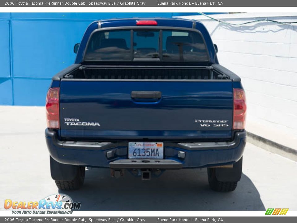 2006 Toyota Tacoma PreRunner Double Cab Speedway Blue / Graphite Gray Photo #9
