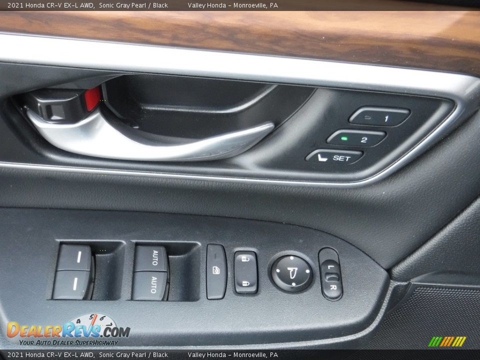 2021 Honda CR-V EX-L AWD Sonic Gray Pearl / Black Photo #13