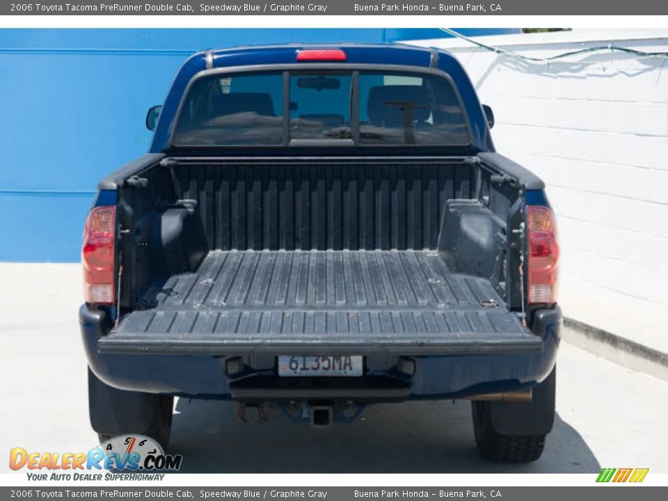 2006 Toyota Tacoma PreRunner Double Cab Speedway Blue / Graphite Gray Photo #10