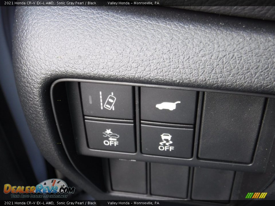 2021 Honda CR-V EX-L AWD Sonic Gray Pearl / Black Photo #16