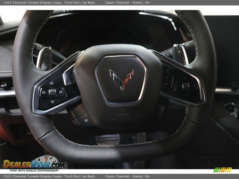 2023 Chevrolet Corvette Stingray Coupe Steering Wheel Photo #9