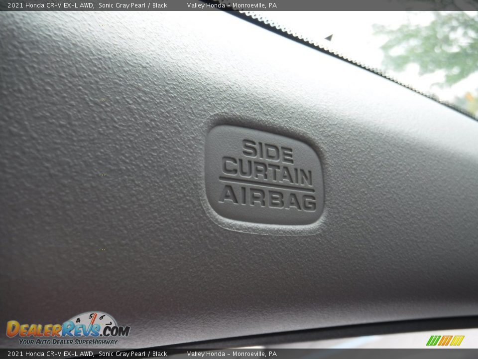 2021 Honda CR-V EX-L AWD Sonic Gray Pearl / Black Photo #17