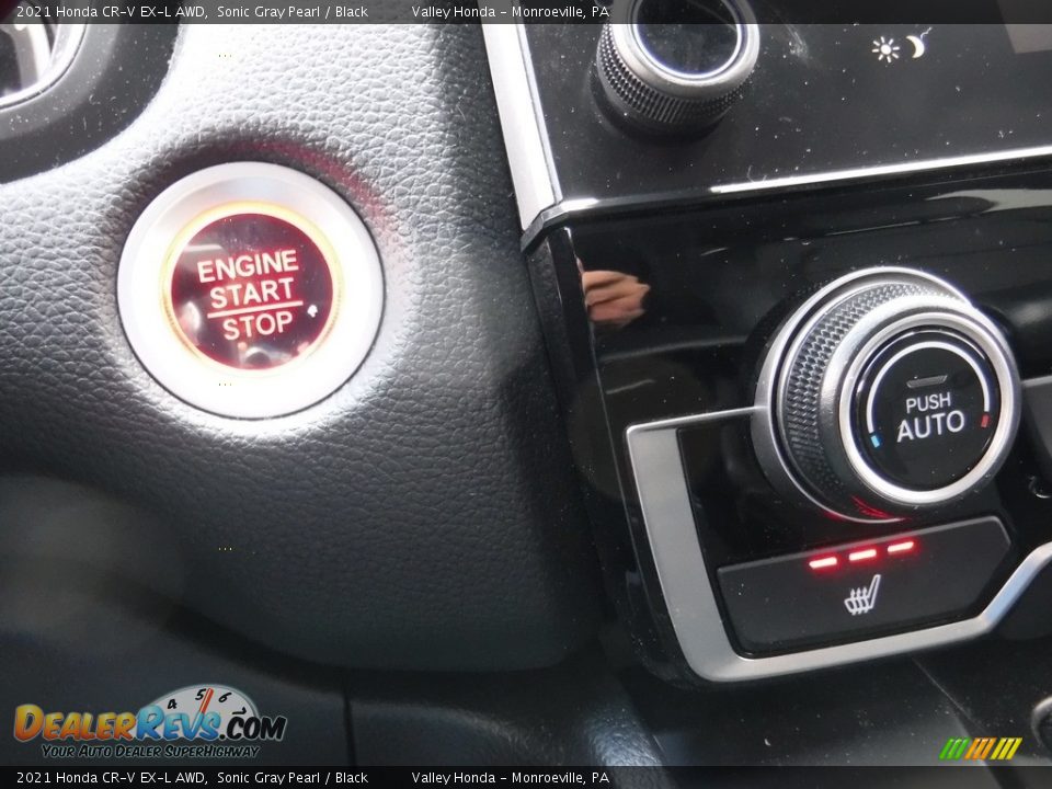 2021 Honda CR-V EX-L AWD Sonic Gray Pearl / Black Photo #19