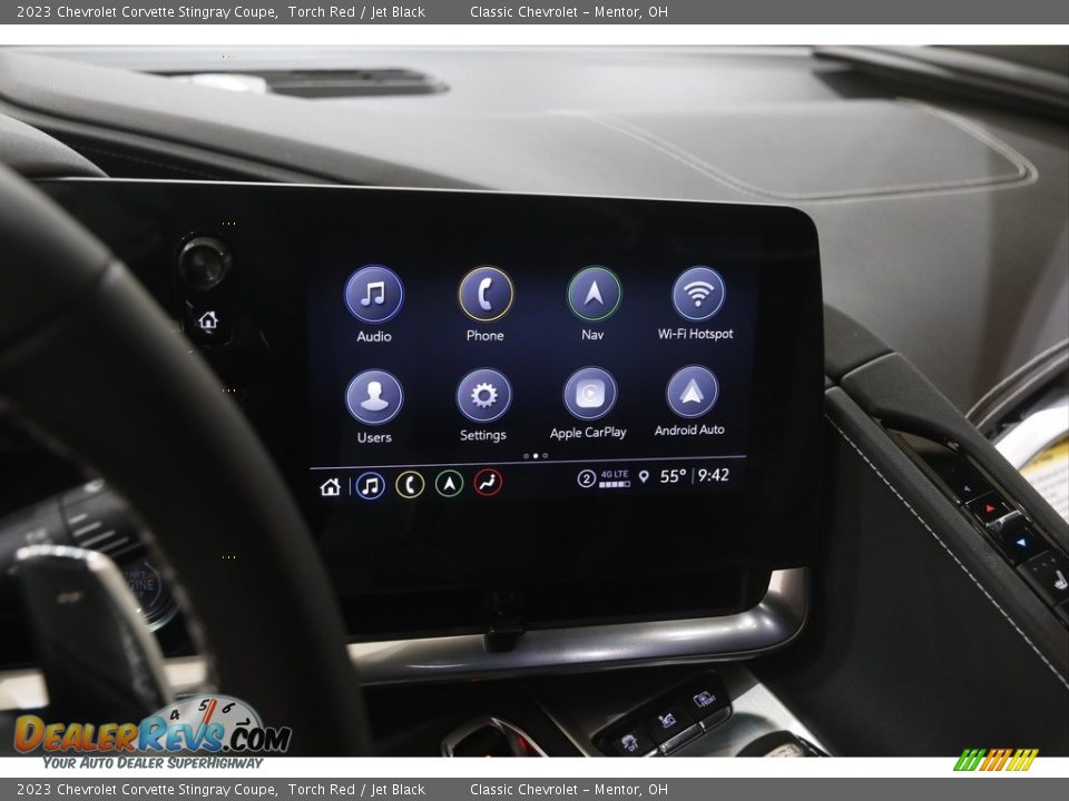 Controls of 2023 Chevrolet Corvette Stingray Coupe Photo #12