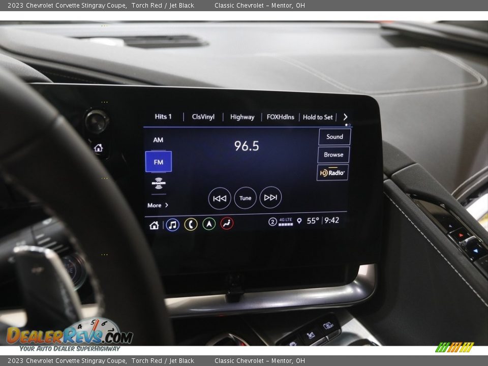 Controls of 2023 Chevrolet Corvette Stingray Coupe Photo #13