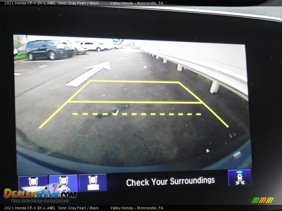 2021 Honda CR-V EX-L AWD Sonic Gray Pearl / Black Photo #21