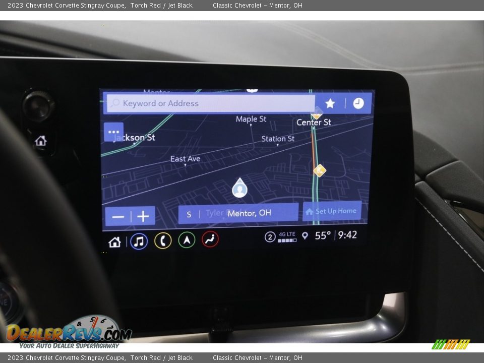 Navigation of 2023 Chevrolet Corvette Stingray Coupe Photo #15