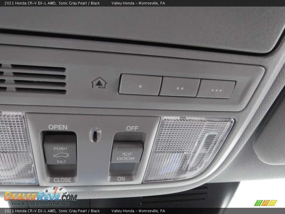 2021 Honda CR-V EX-L AWD Sonic Gray Pearl / Black Photo #23