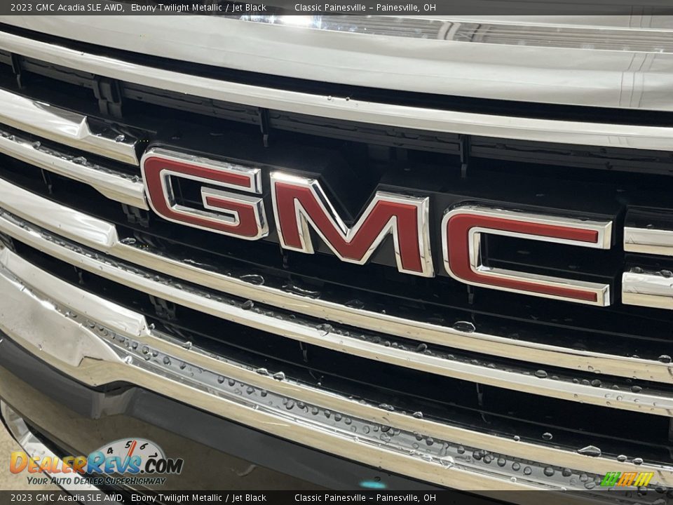 2023 GMC Acadia SLE AWD Ebony Twilight Metallic / Jet Black Photo #30