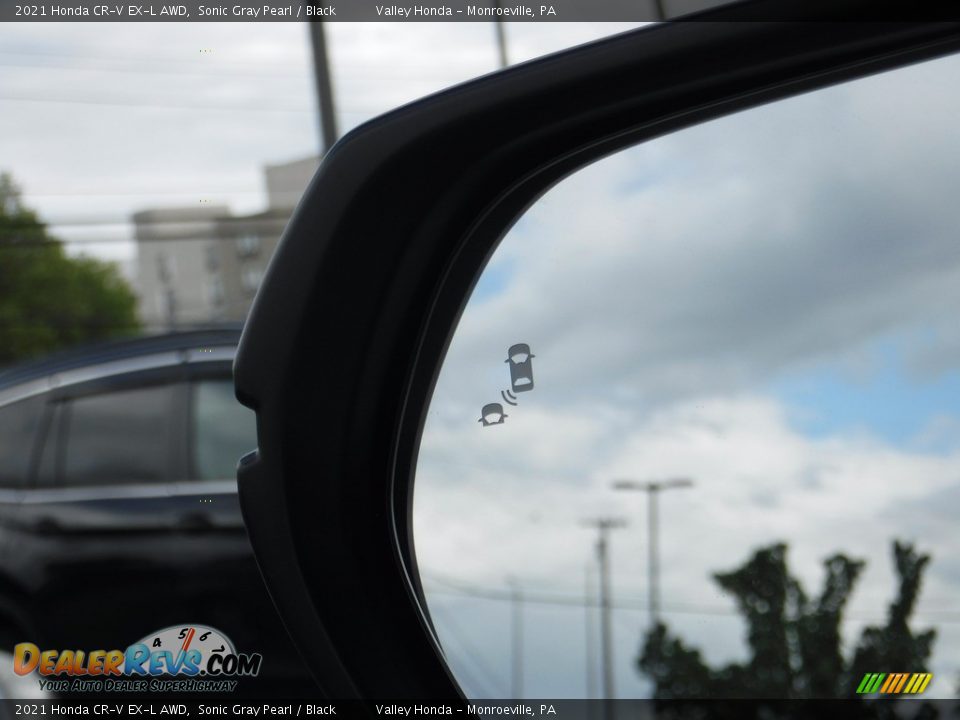 2021 Honda CR-V EX-L AWD Sonic Gray Pearl / Black Photo #26