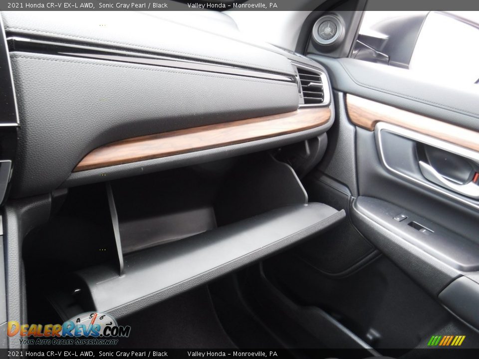 2021 Honda CR-V EX-L AWD Sonic Gray Pearl / Black Photo #27