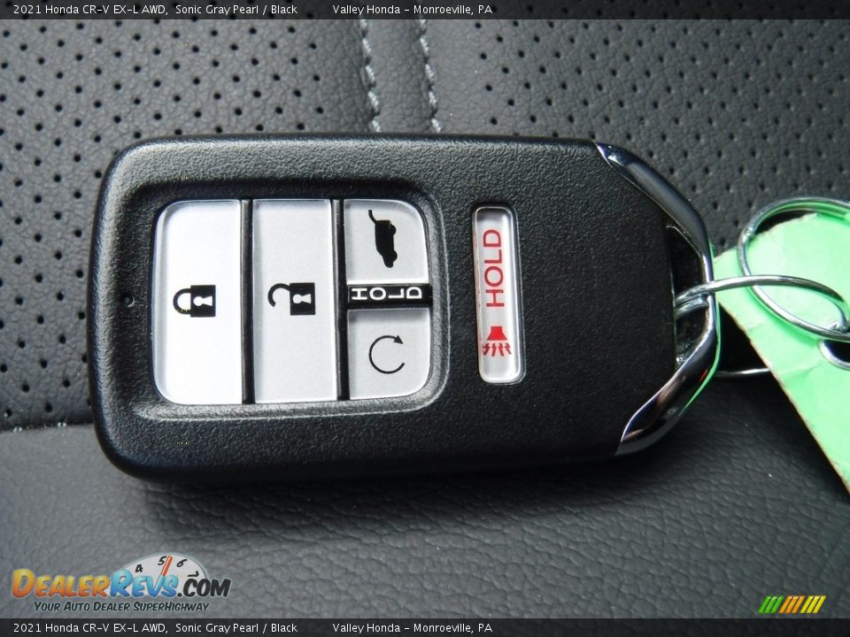 2021 Honda CR-V EX-L AWD Sonic Gray Pearl / Black Photo #32