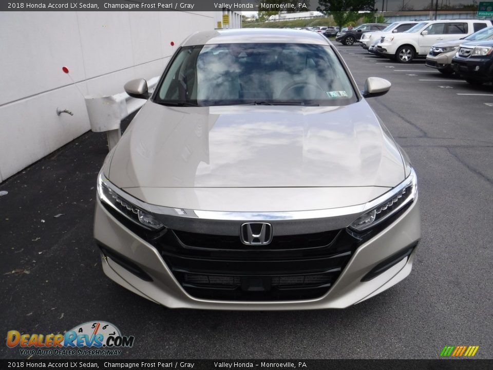 2018 Honda Accord LX Sedan Champagne Frost Pearl / Gray Photo #4