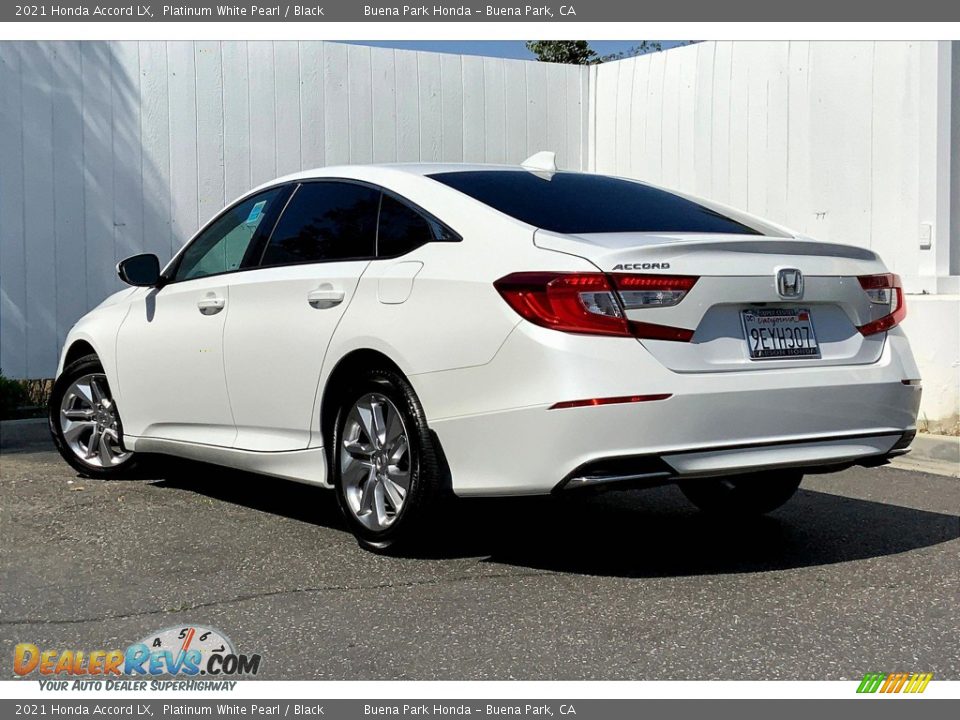 2021 Honda Accord LX Platinum White Pearl / Black Photo #10