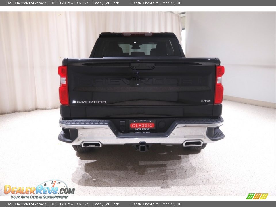 2022 Chevrolet Silverado 1500 LTZ Crew Cab 4x4 Black / Jet Black Photo #20