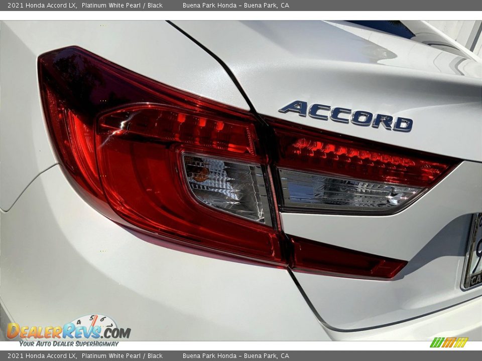 2021 Honda Accord LX Platinum White Pearl / Black Photo #28