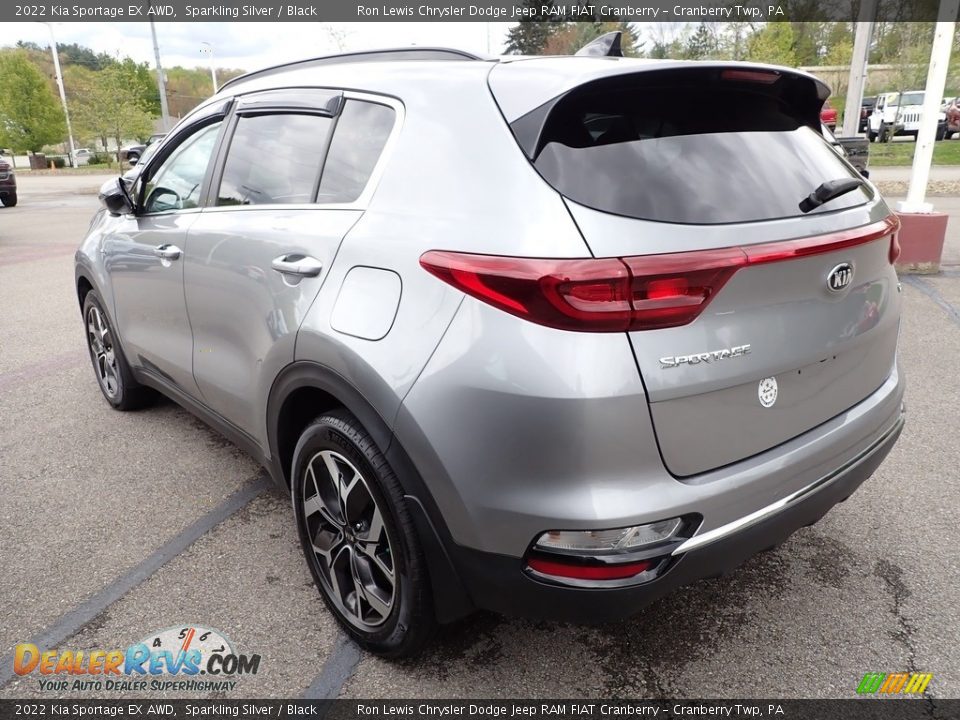 2022 Kia Sportage EX AWD Sparkling Silver / Black Photo #4