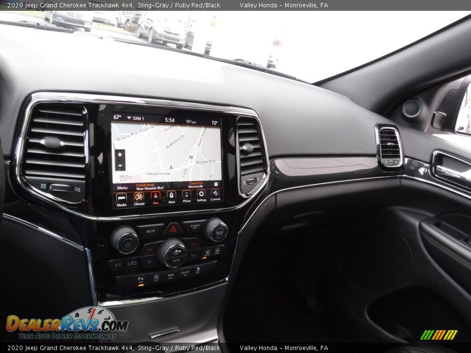 2020 Jeep Grand Cherokee Trackhawk 4x4 Sting-Gray / Ruby Red/Black Photo #23