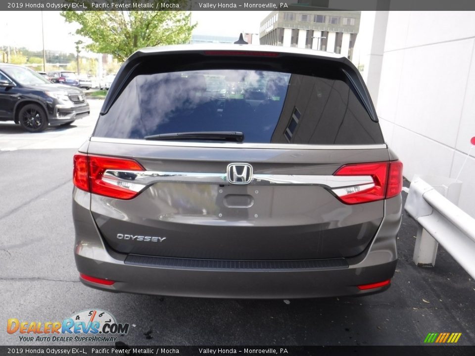 2019 Honda Odyssey EX-L Pacific Pewter Metallic / Mocha Photo #8