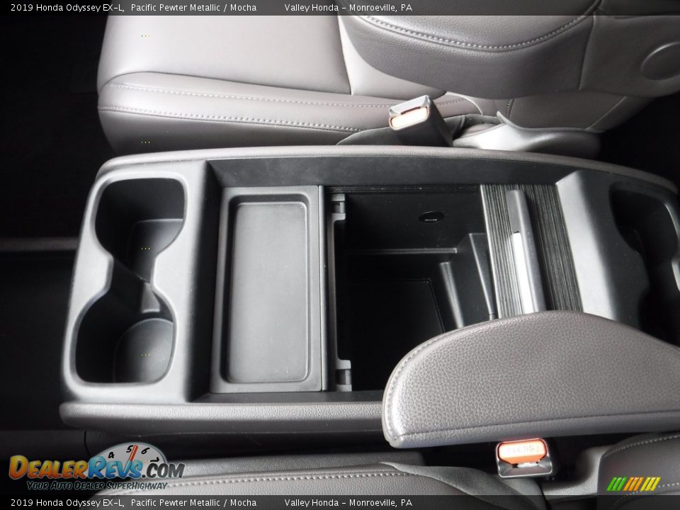 2019 Honda Odyssey EX-L Pacific Pewter Metallic / Mocha Photo #27