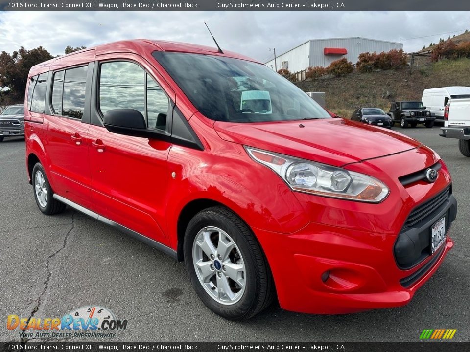 Front 3/4 View of 2016 Ford Transit Connect XLT Wagon Photo #1