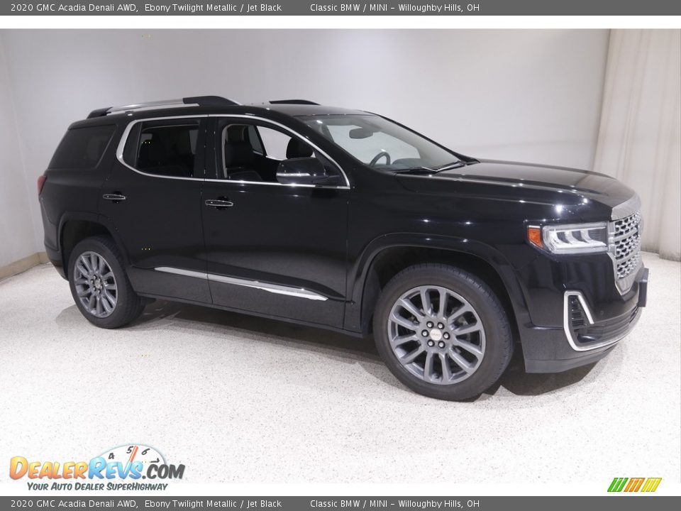 2020 GMC Acadia Denali AWD Ebony Twilight Metallic / Jet Black Photo #1