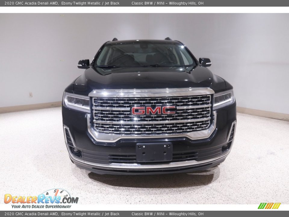 2020 GMC Acadia Denali AWD Ebony Twilight Metallic / Jet Black Photo #2