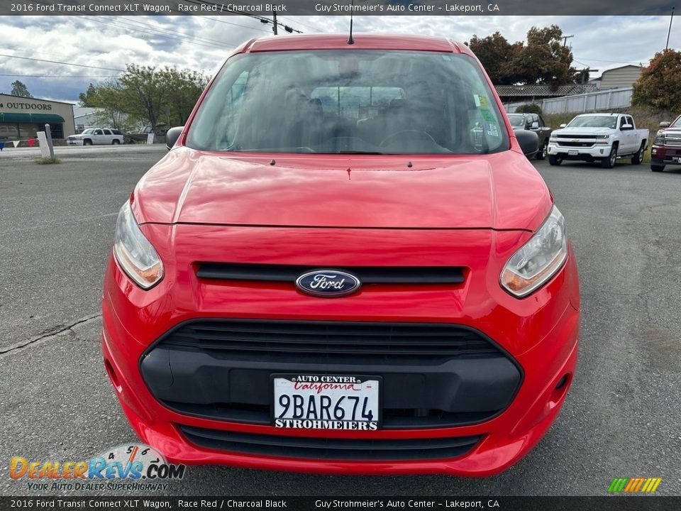 Race Red 2016 Ford Transit Connect XLT Wagon Photo #2
