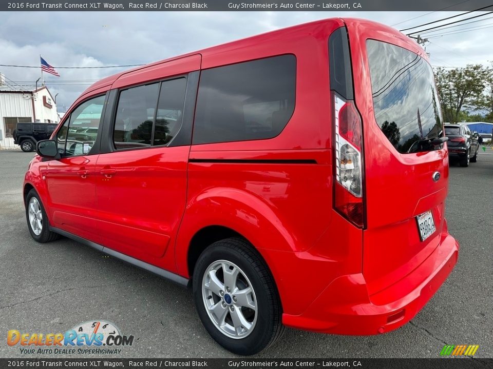 Race Red 2016 Ford Transit Connect XLT Wagon Photo #4