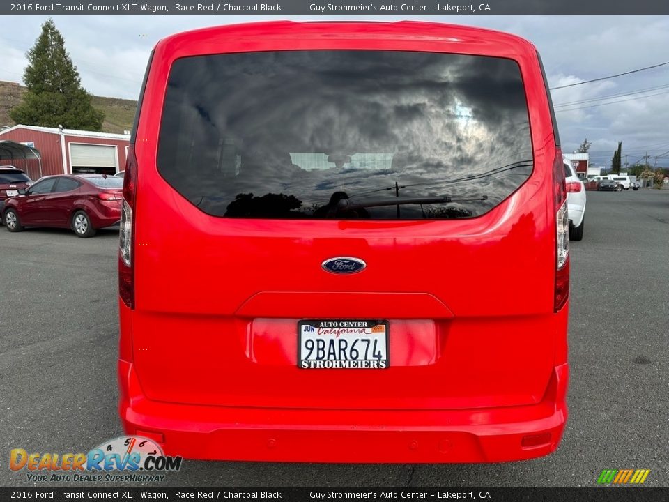 Race Red 2016 Ford Transit Connect XLT Wagon Photo #5
