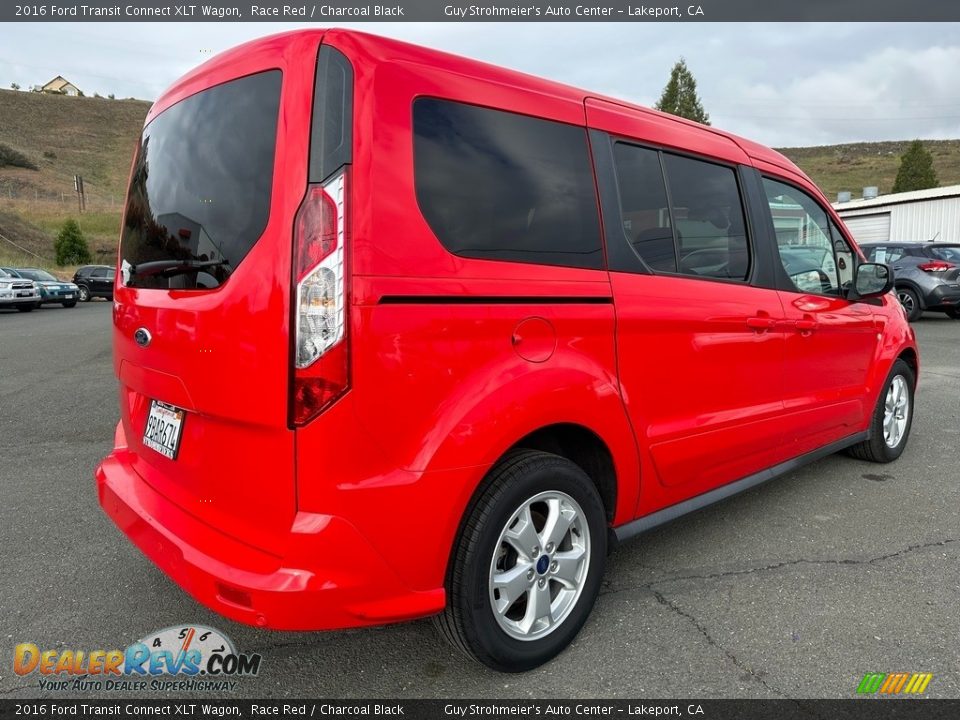 Race Red 2016 Ford Transit Connect XLT Wagon Photo #6