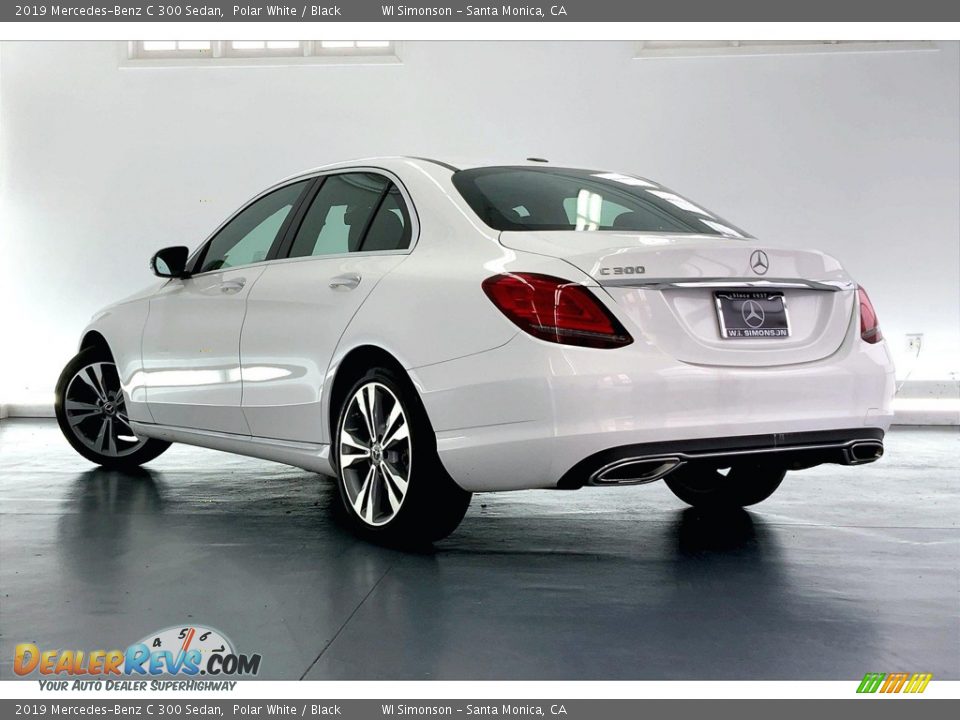 2019 Mercedes-Benz C 300 Sedan Polar White / Black Photo #10