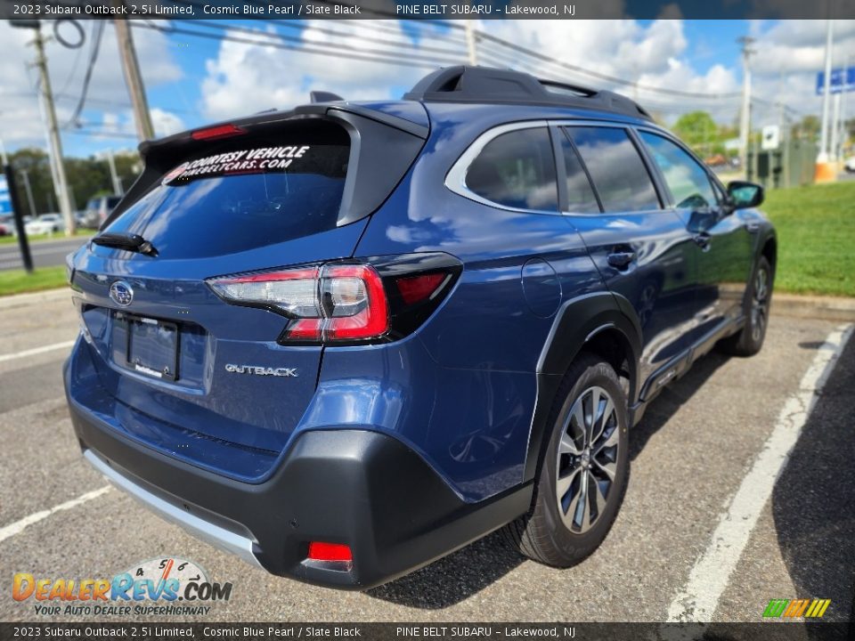 2023 Subaru Outback 2.5i Limited Cosmic Blue Pearl / Slate Black Photo #3