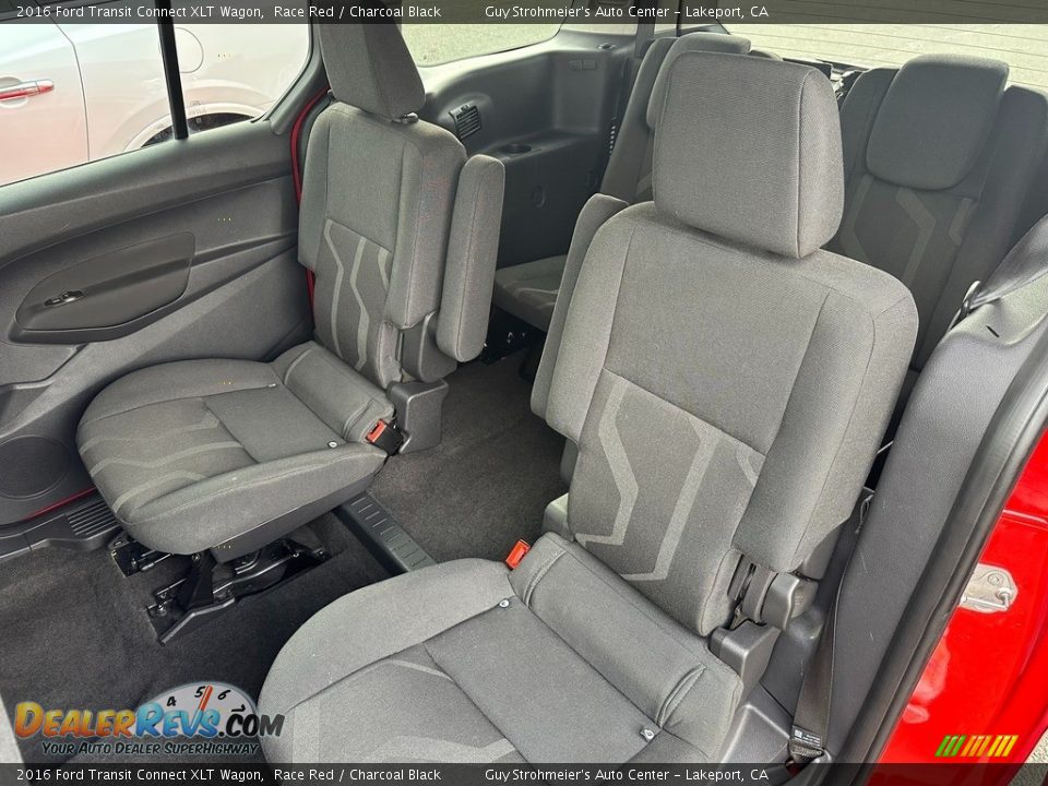 Rear Seat of 2016 Ford Transit Connect XLT Wagon Photo #14