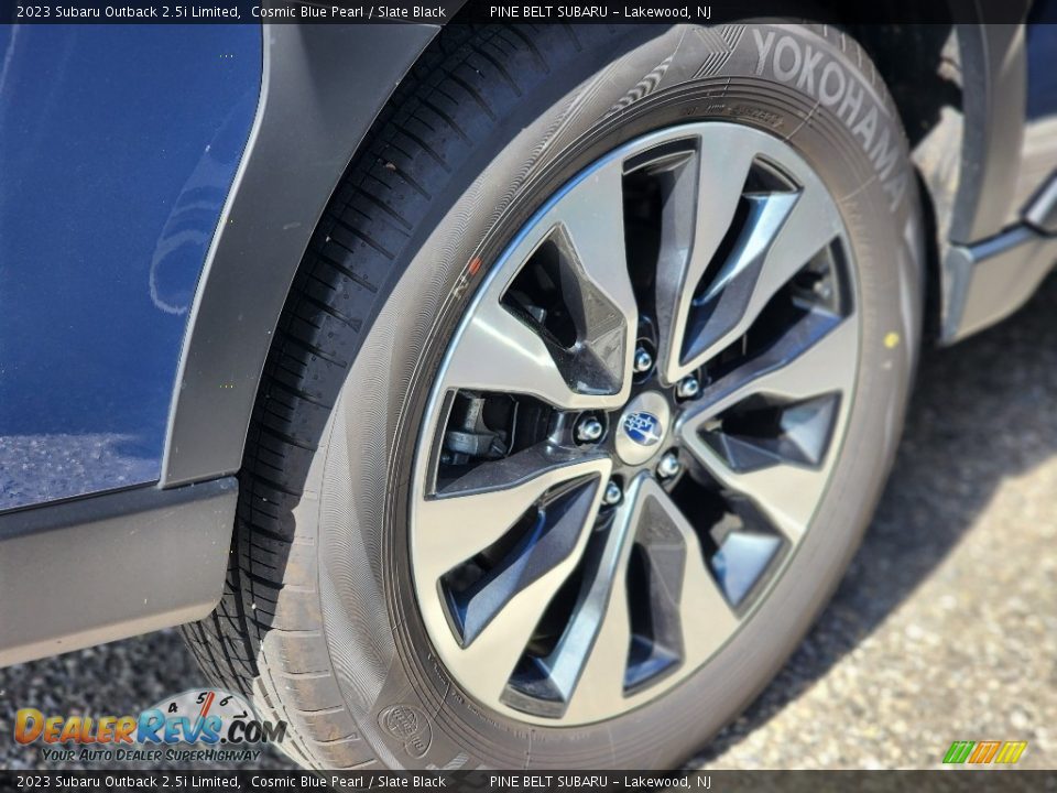 2023 Subaru Outback 2.5i Limited Cosmic Blue Pearl / Slate Black Photo #6