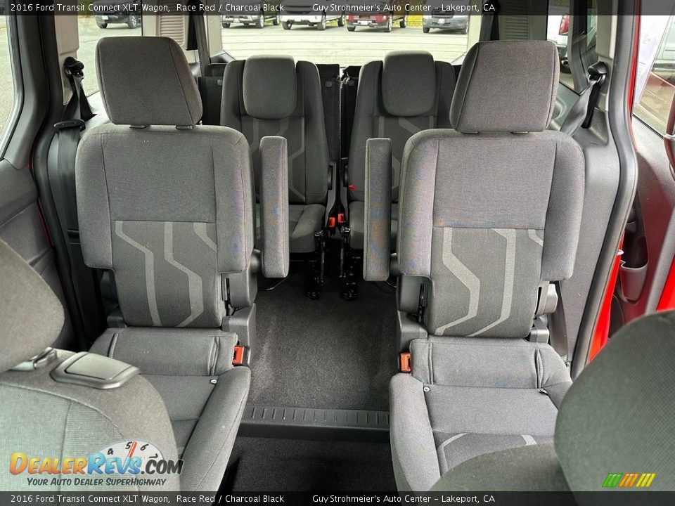 Rear Seat of 2016 Ford Transit Connect XLT Wagon Photo #15